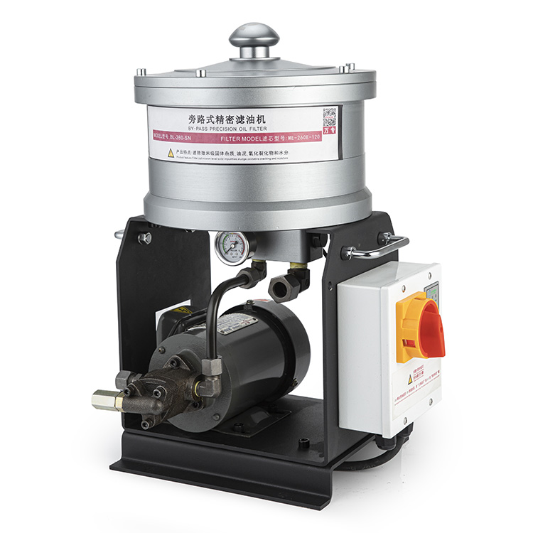 BL Water Glycol Oil Bypass Yağ Filtr Maşını